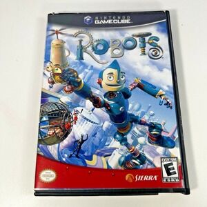 Robots Nintendo GameCube 2005 Sierra Complete Game Disc & Case No Manual